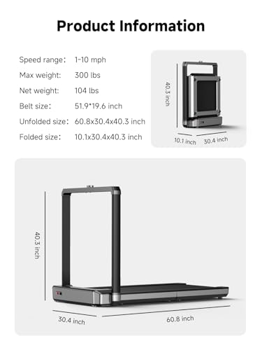Foldable Walking Pad Treadmill