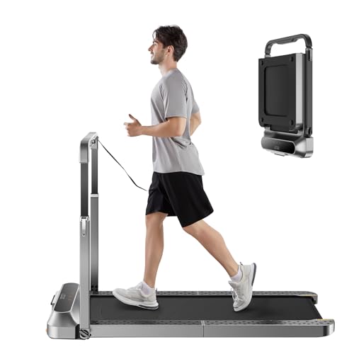 2-in-1 Foldable Walking Pad Treadmill