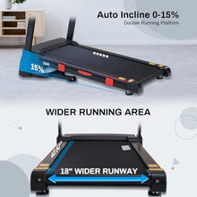 Foldable Auto Incline Treadmill