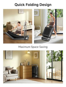 2-in-1 Foldable Walking Pad Treadmill