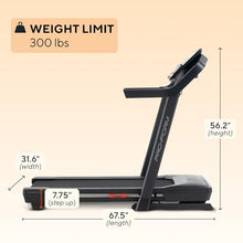 SpaceSaver Walking & Running Treadmill