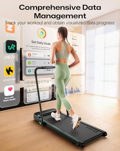 2-in-1 Foldable Walking Pad Treadmill