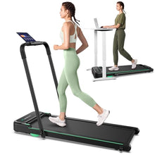 2-in-1 Foldable Walking Pad Treadmill
