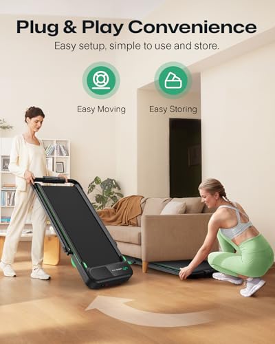 2-in-1 Foldable Walking Pad Treadmill