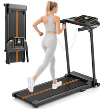 Foldable Walking Pad Treadmill with Handle Bar