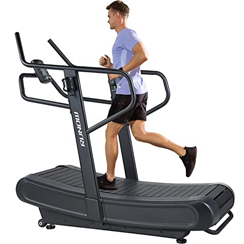 Curved Manual Running Treadmill