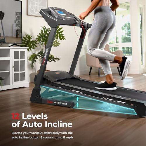Bluetooth Incline Exercise Treadmill