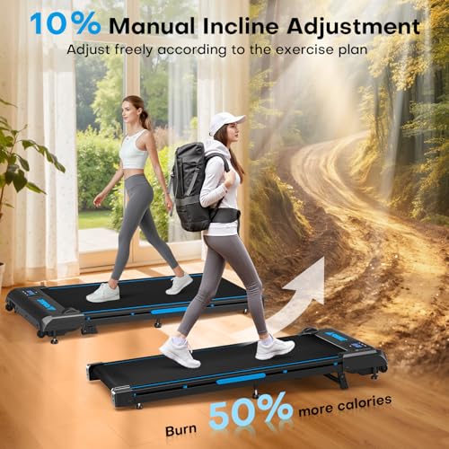 Incline Walking Pad Treadmill