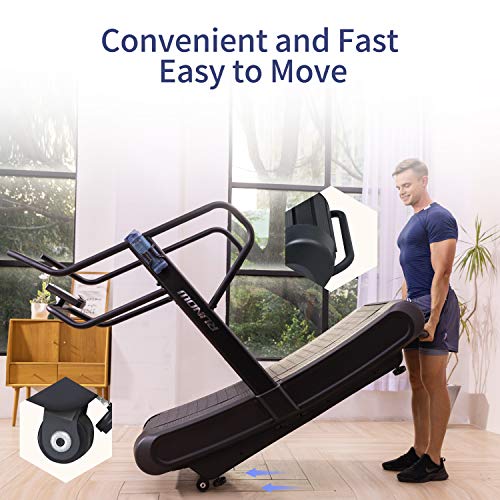 Curved Manual Running Treadmill