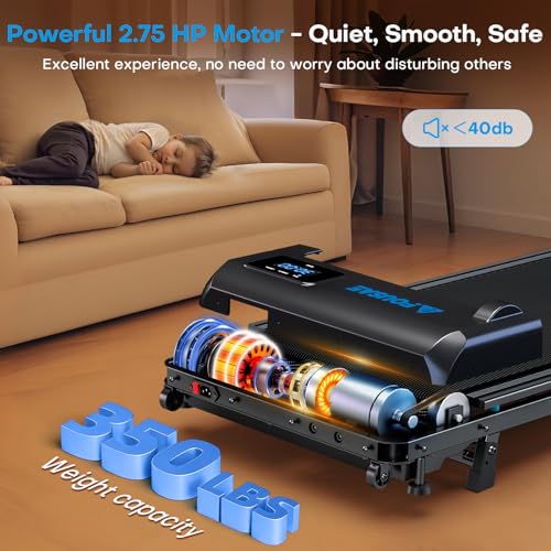 Incline Walking Pad Treadmill