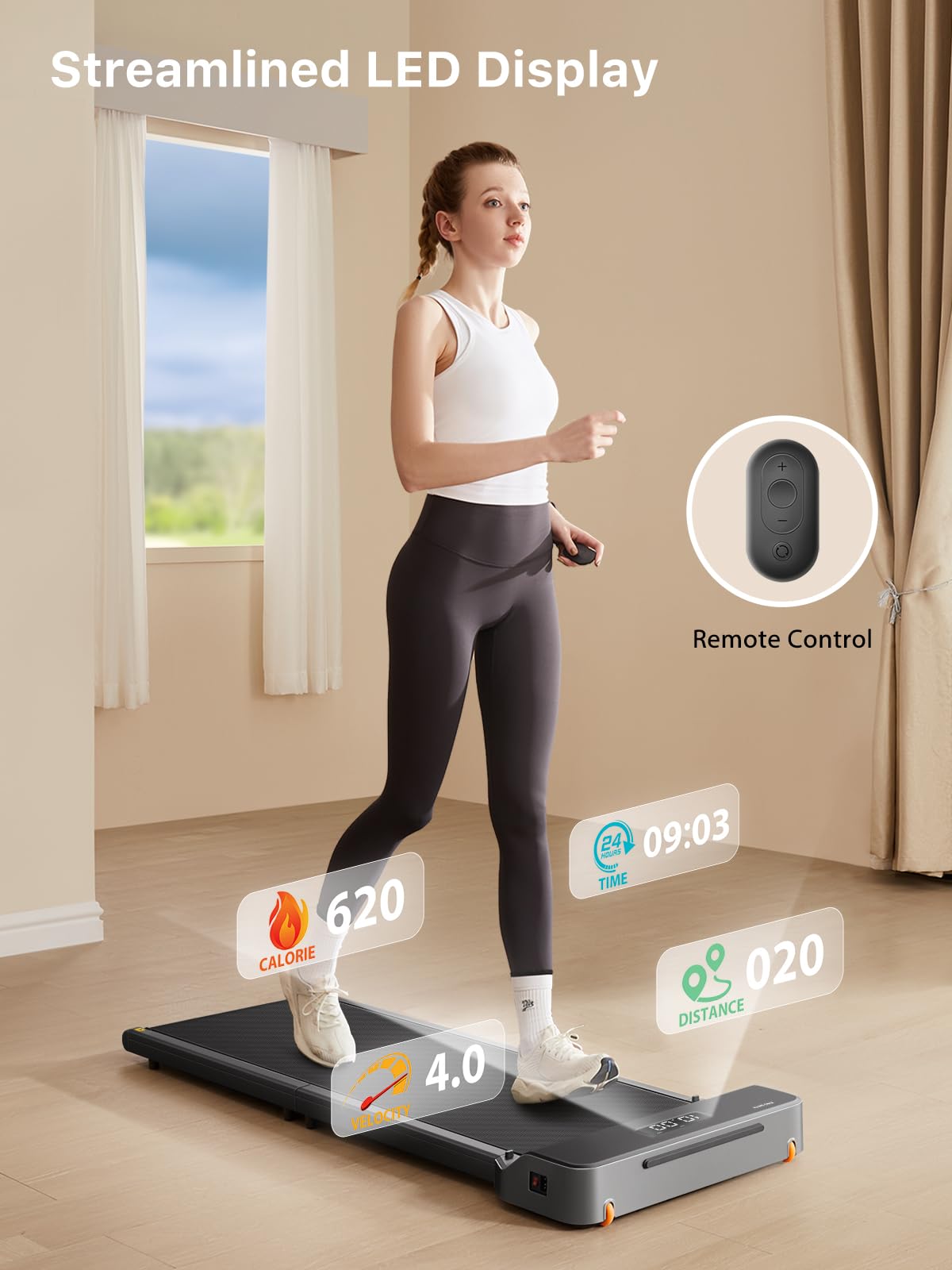 Foldable Walking Pad Treadmill