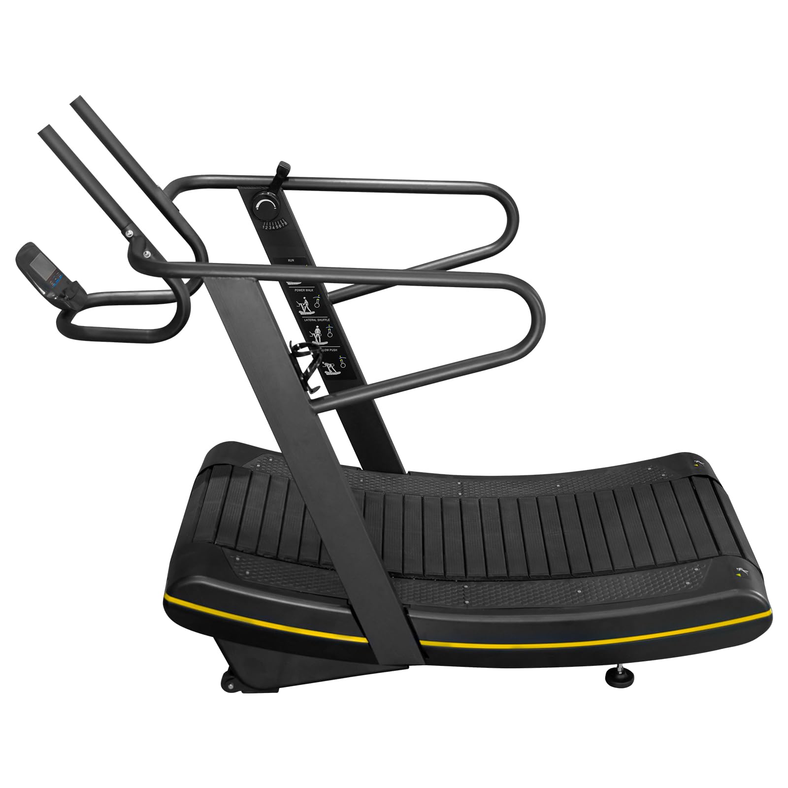 Curved Manual Resistance Treadmill
