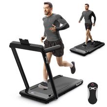 2-in-1 Foldable Walking Pad Treadmill