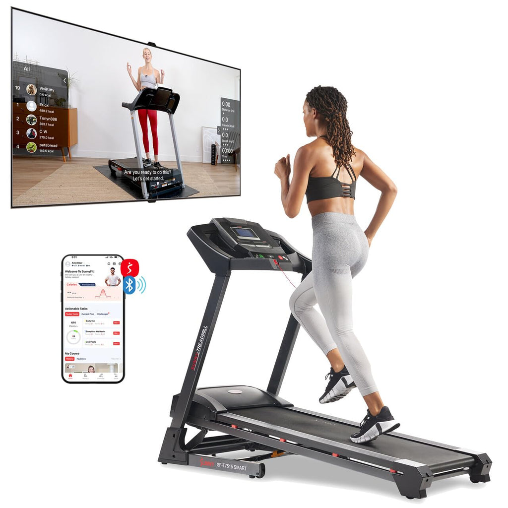 Bluetooth Incline Exercise Treadmill
