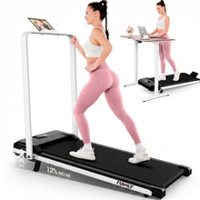 Foldable Incline Walking Pad with Handle Bar