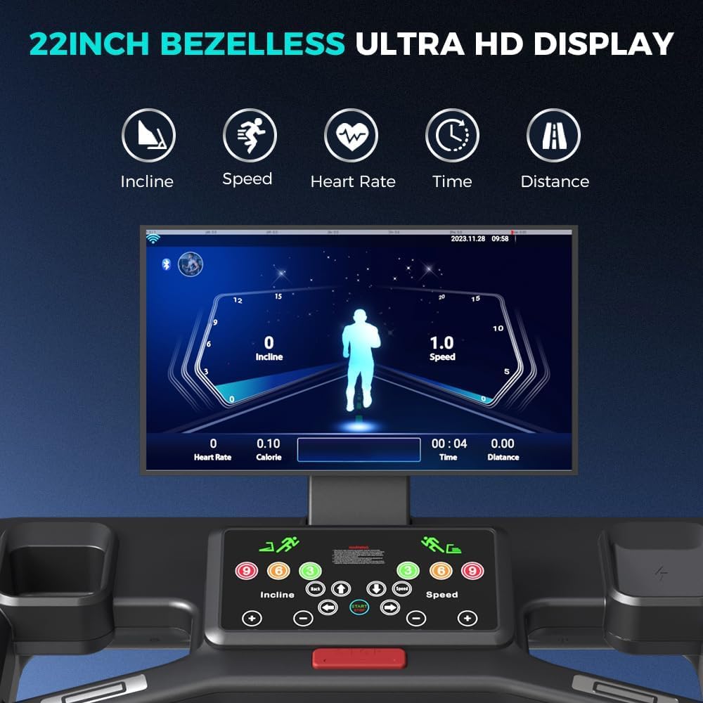 Auto Incline Motorized Treadmill