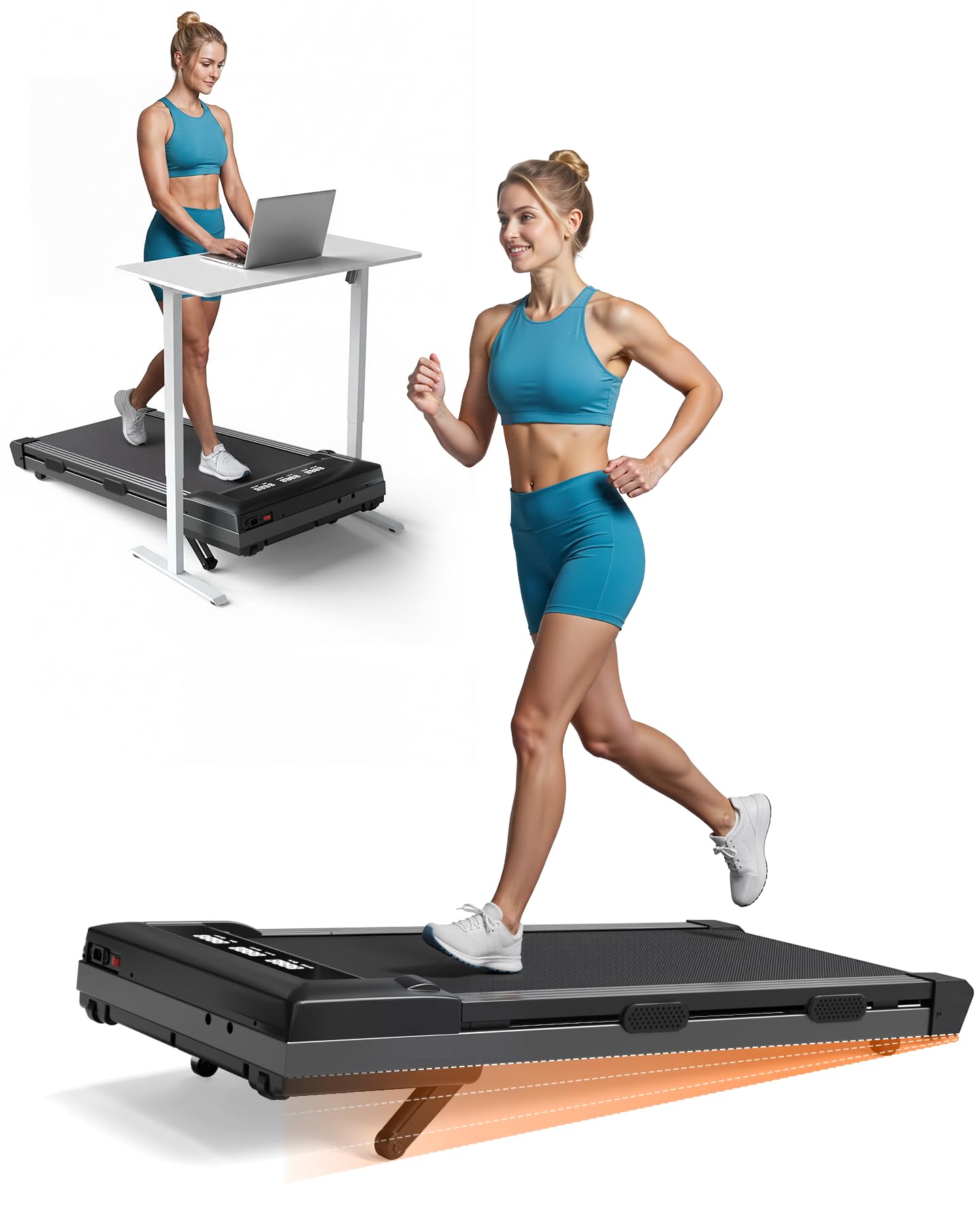 Auto Incline Walking Pad Treadmill