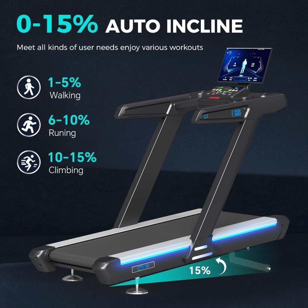 Auto Incline Motorized Treadmill