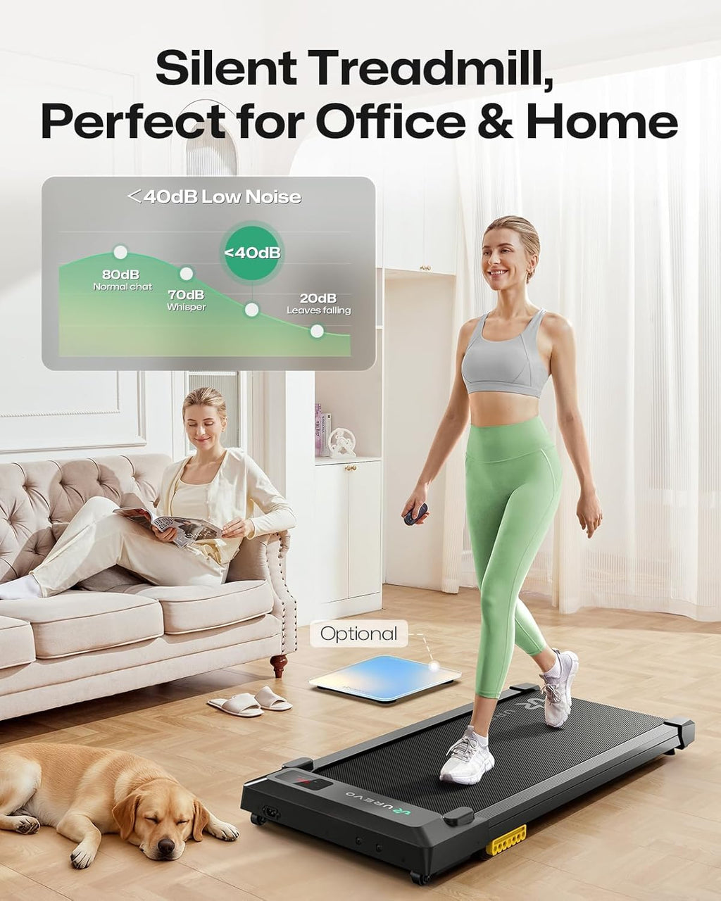 Smart Under Desk Walking Pad