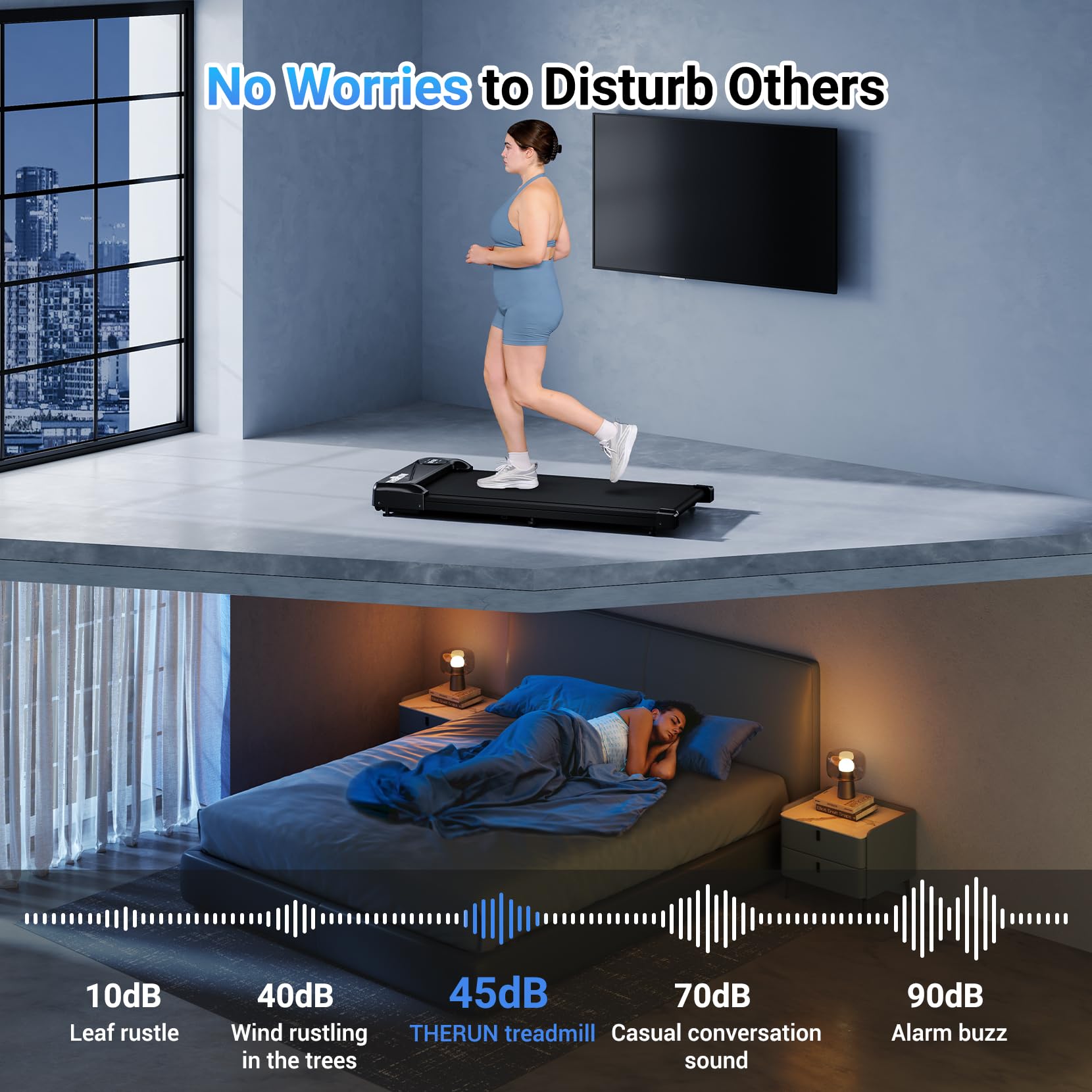 Portable Walking Pad Treadmill