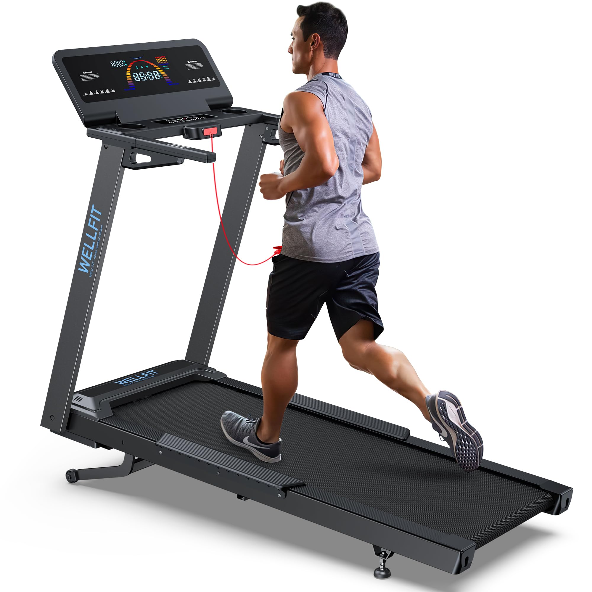 Auto Incline Folding Treadmill