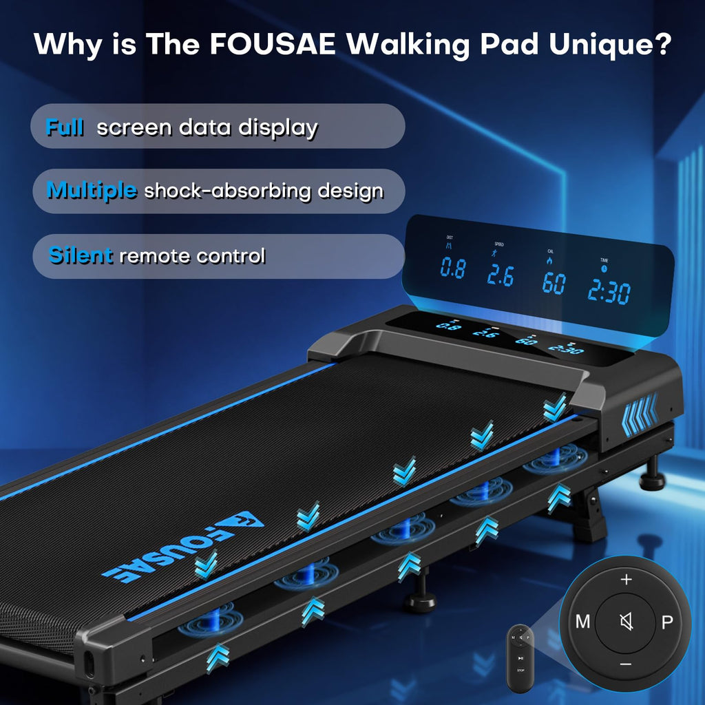 Incline Walking Pad Treadmill