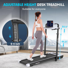 Foldable Incline Walking Pad with Handle Bar