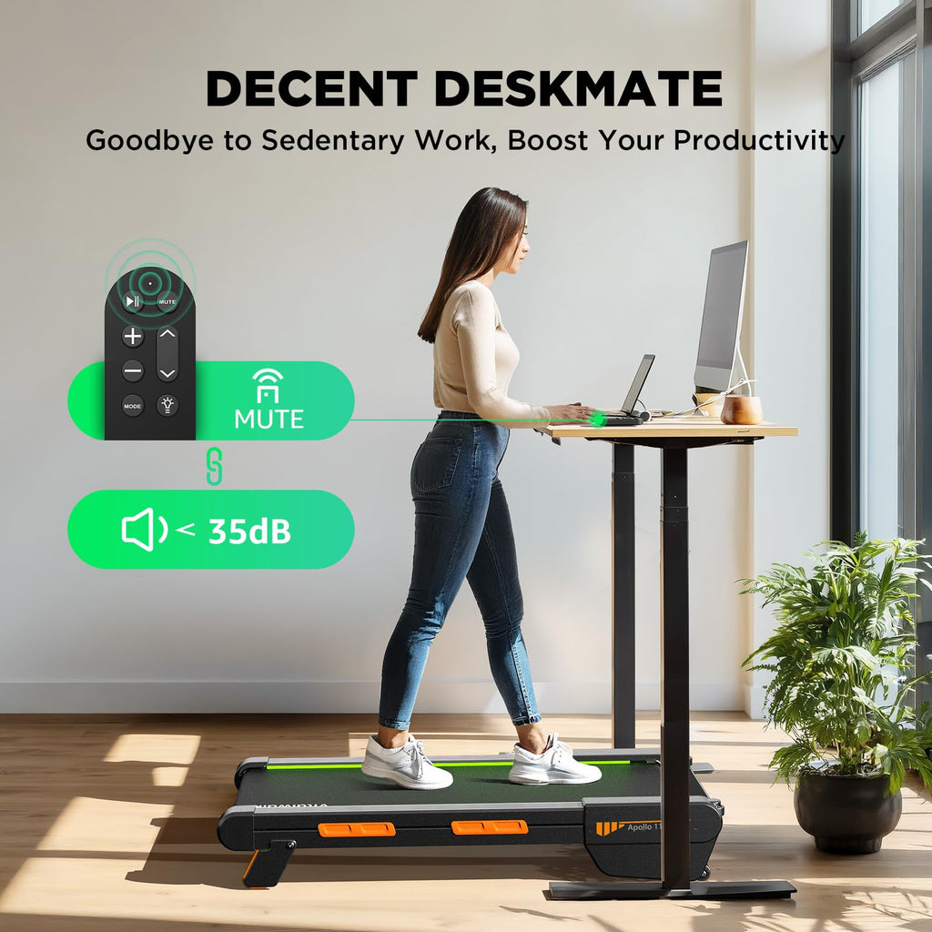 Auto Incline Walking Pad Treadmill