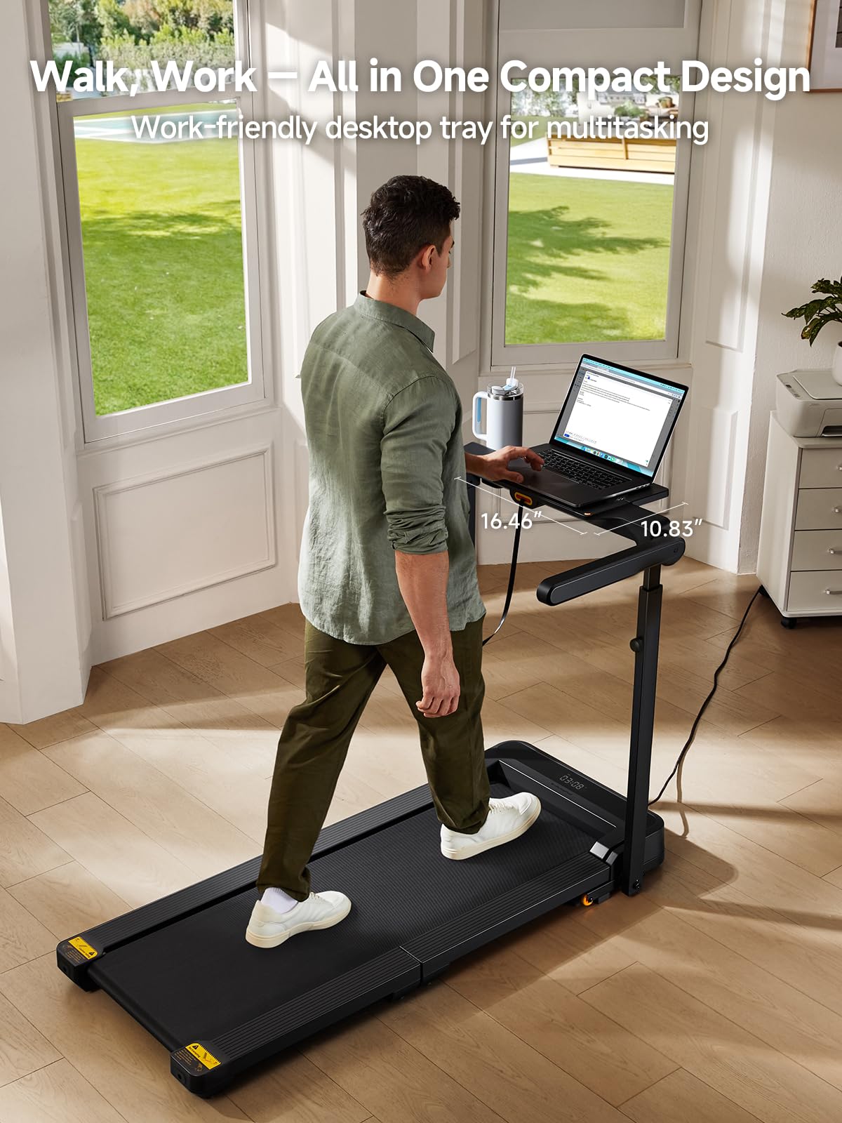 Foldable Walking Pad Treadmill