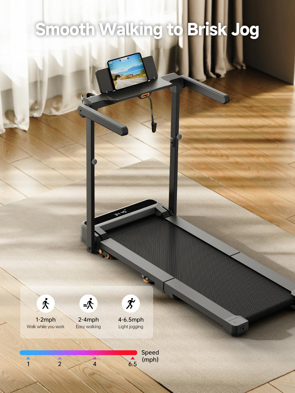 Foldable Walking Pad Treadmill