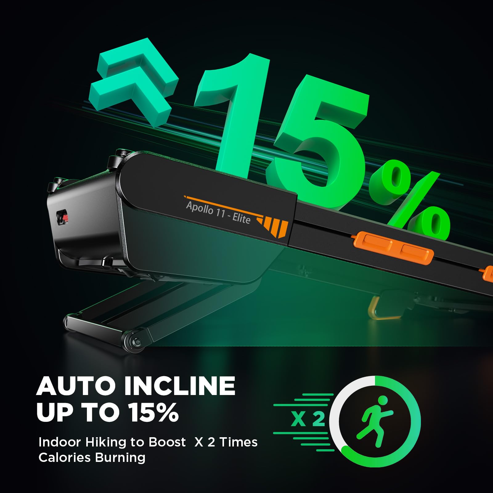 Auto Incline Walking Pad Treadmill