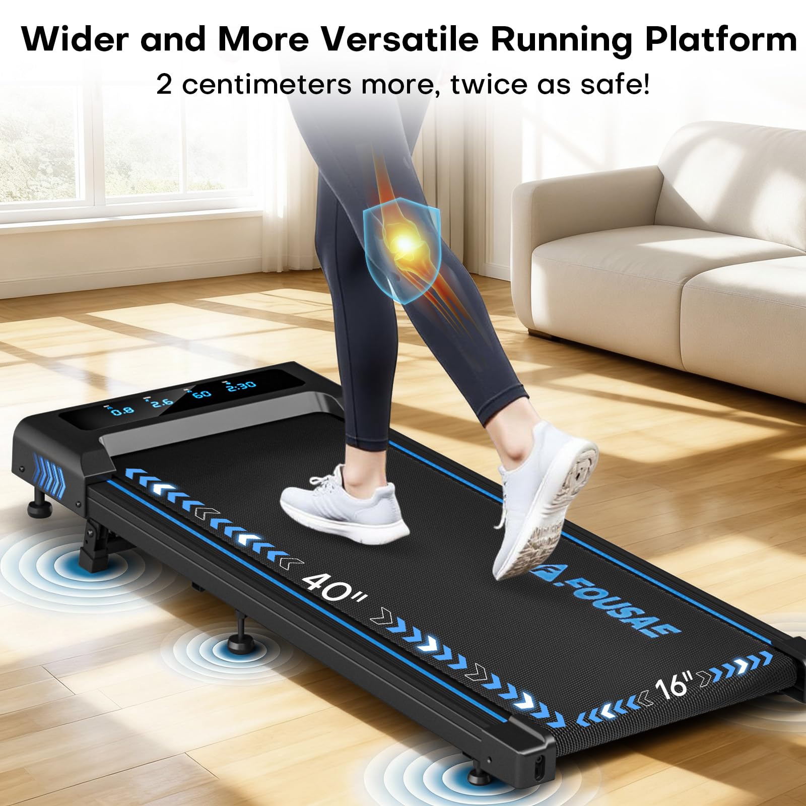 Incline Walking Pad Treadmill
