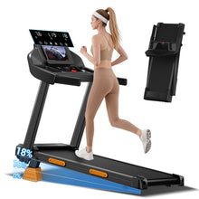 Foldable Incline Walking Pad Treadmill