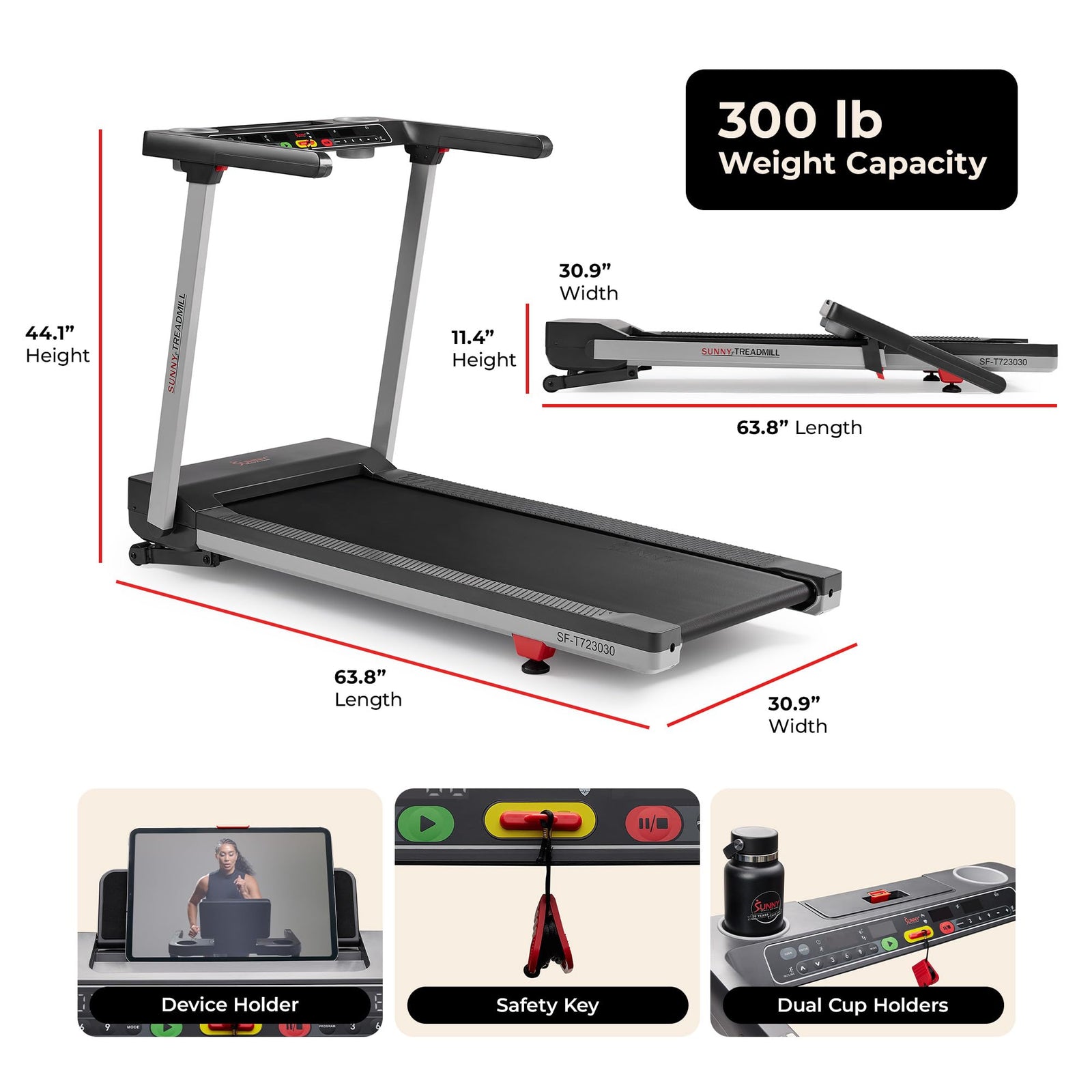 Foldable Smart Auto Incline Treadmill