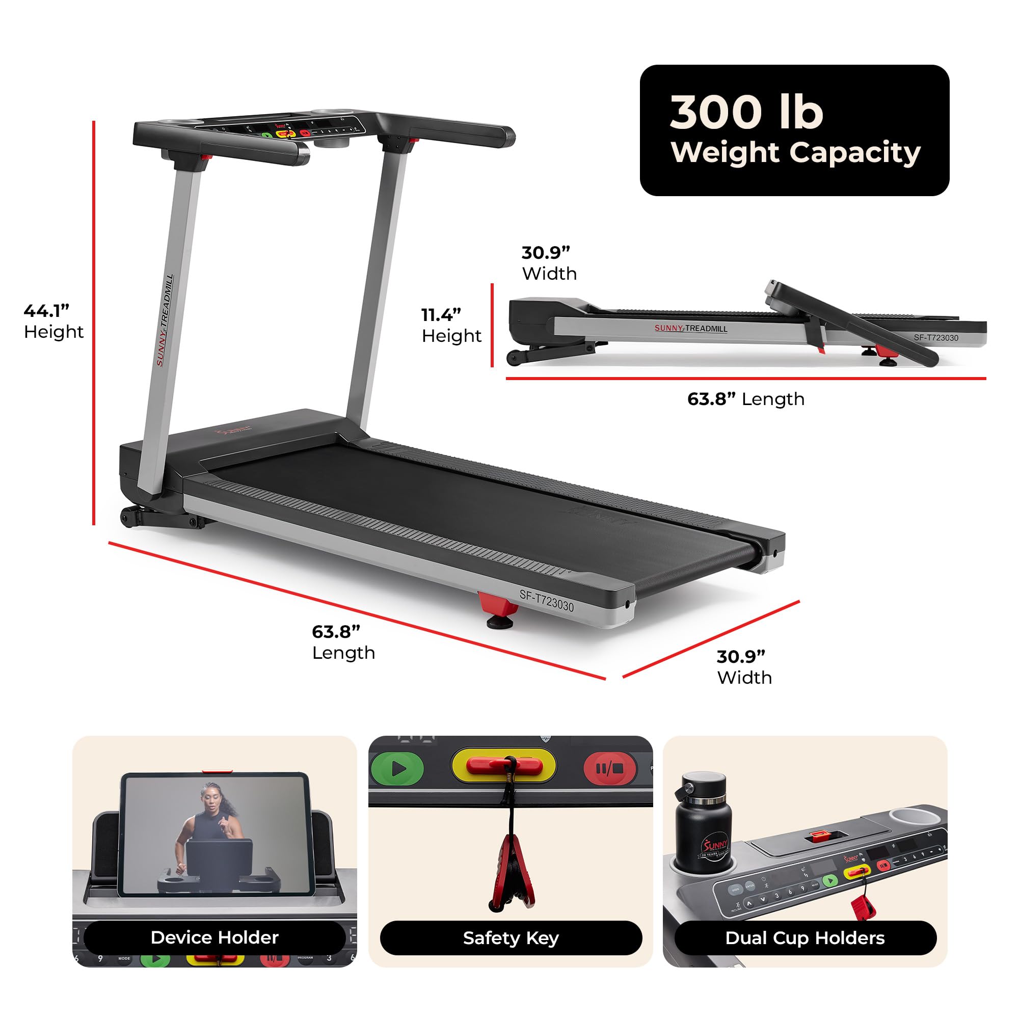 Foldable Smart Auto Incline Treadmill