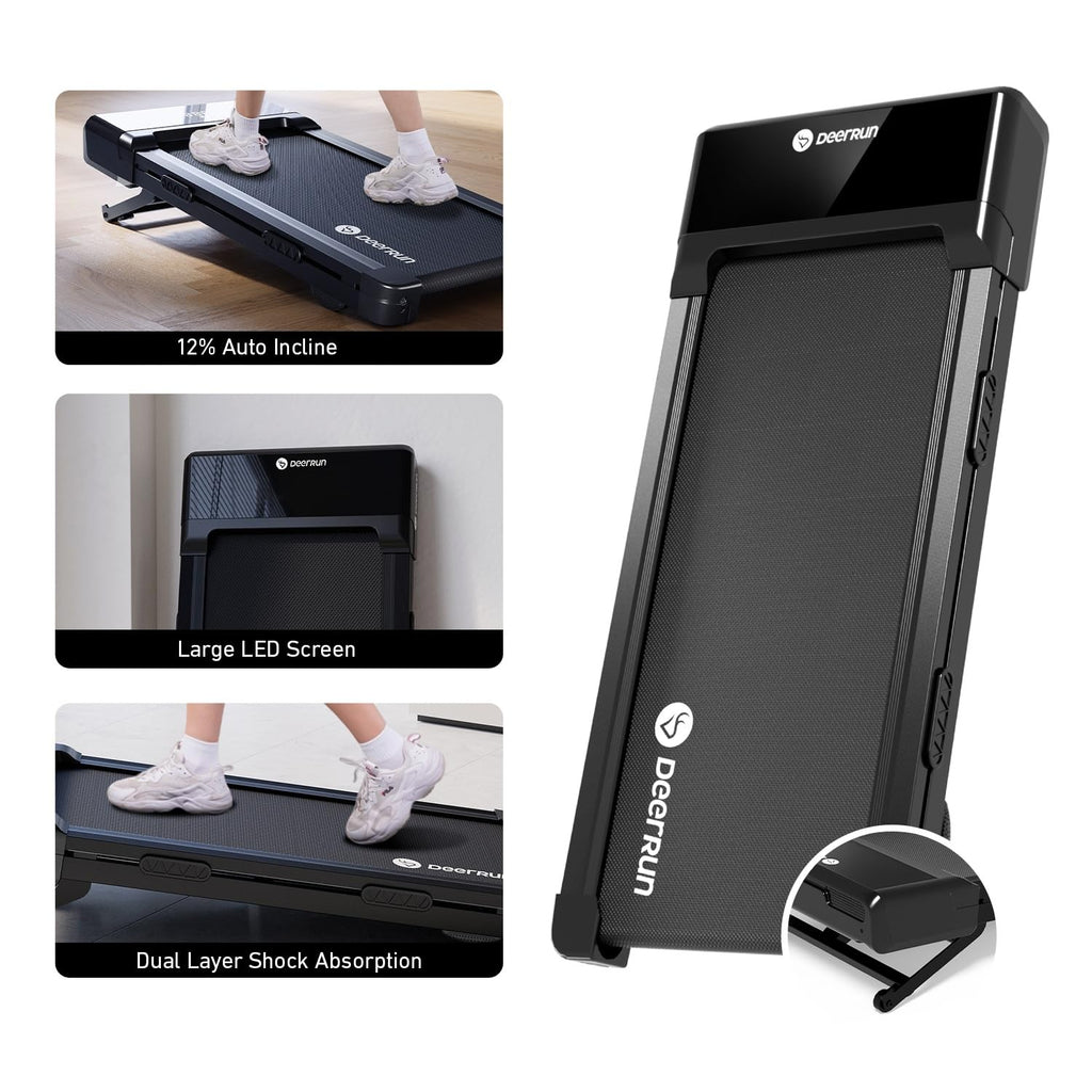 Auto Incline Walking Pad Treadmill