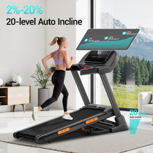 Foldable Auto Incline Treadmill