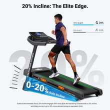Foldable Auto Incline Running Treadmill