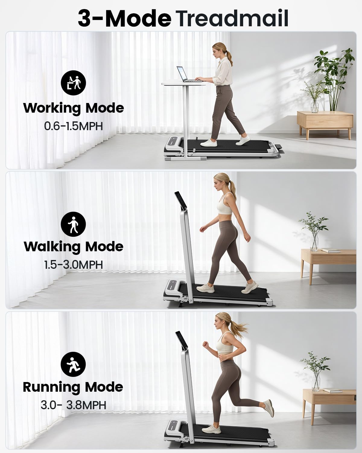 Portable Walking Pad Treadmill