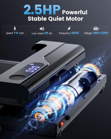 Portable Under Desk Walking Pad Treadmill