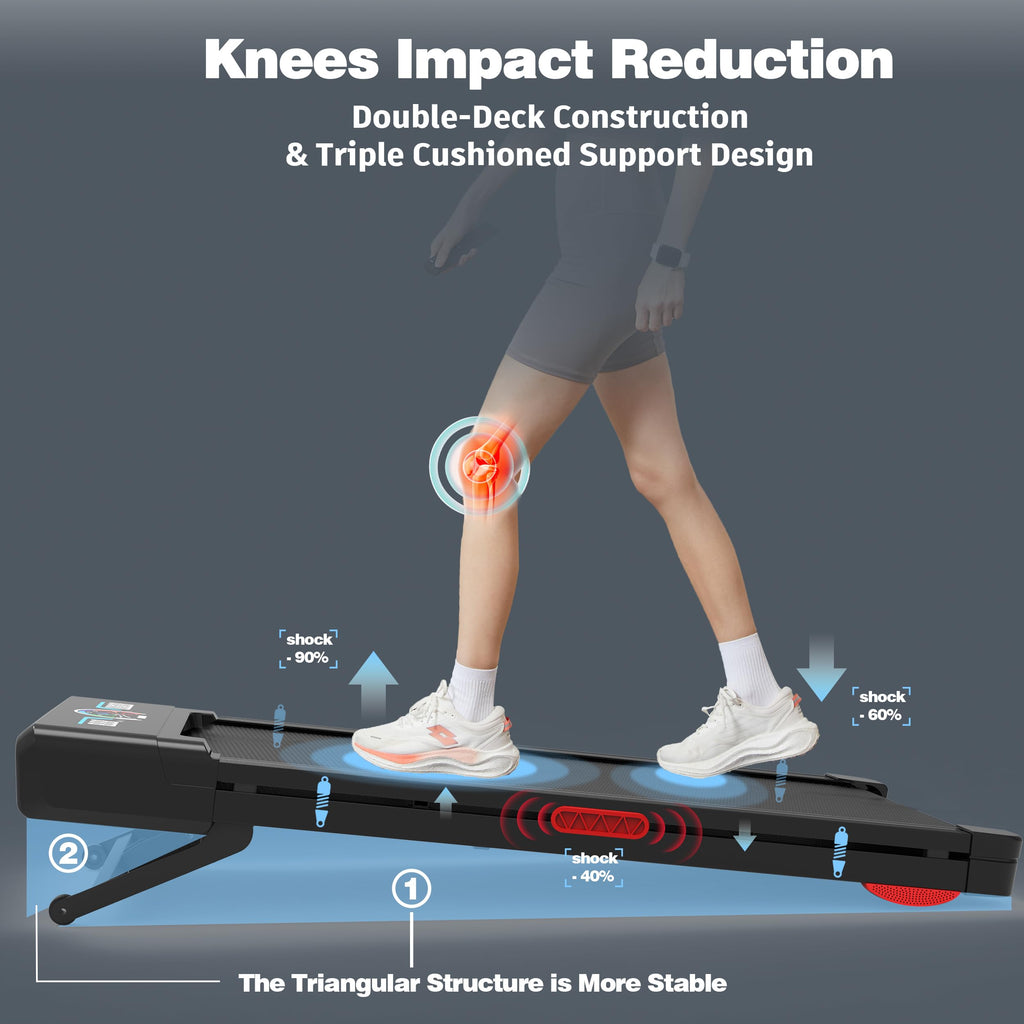 Auto Incline Walking Pad Treadmill