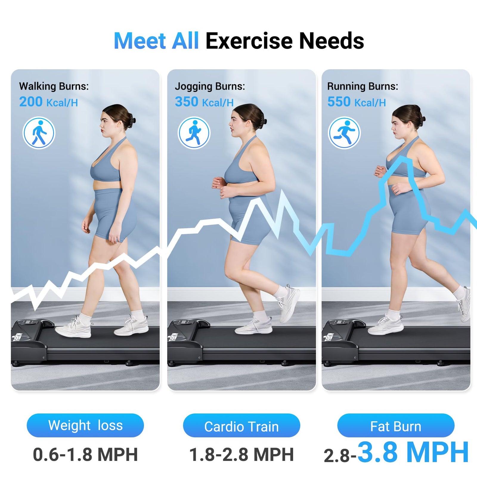 Portable Walking Pad Treadmill