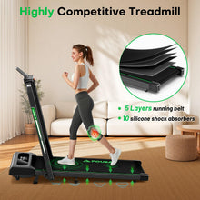 Foldable Incline Walking Pad Treadmill