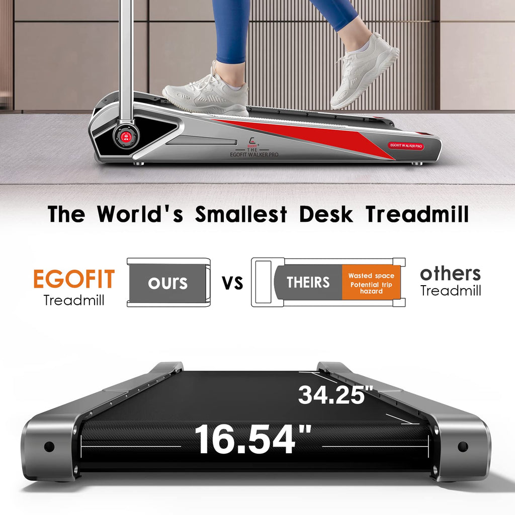 Incline Under Desk Walking Pad
