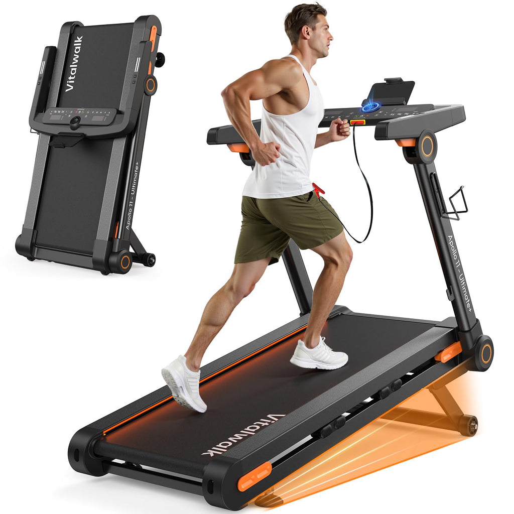 Foldable Auto Incline Walking Pad Treadmill
