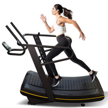 Curved Manual Resistance Treadmill