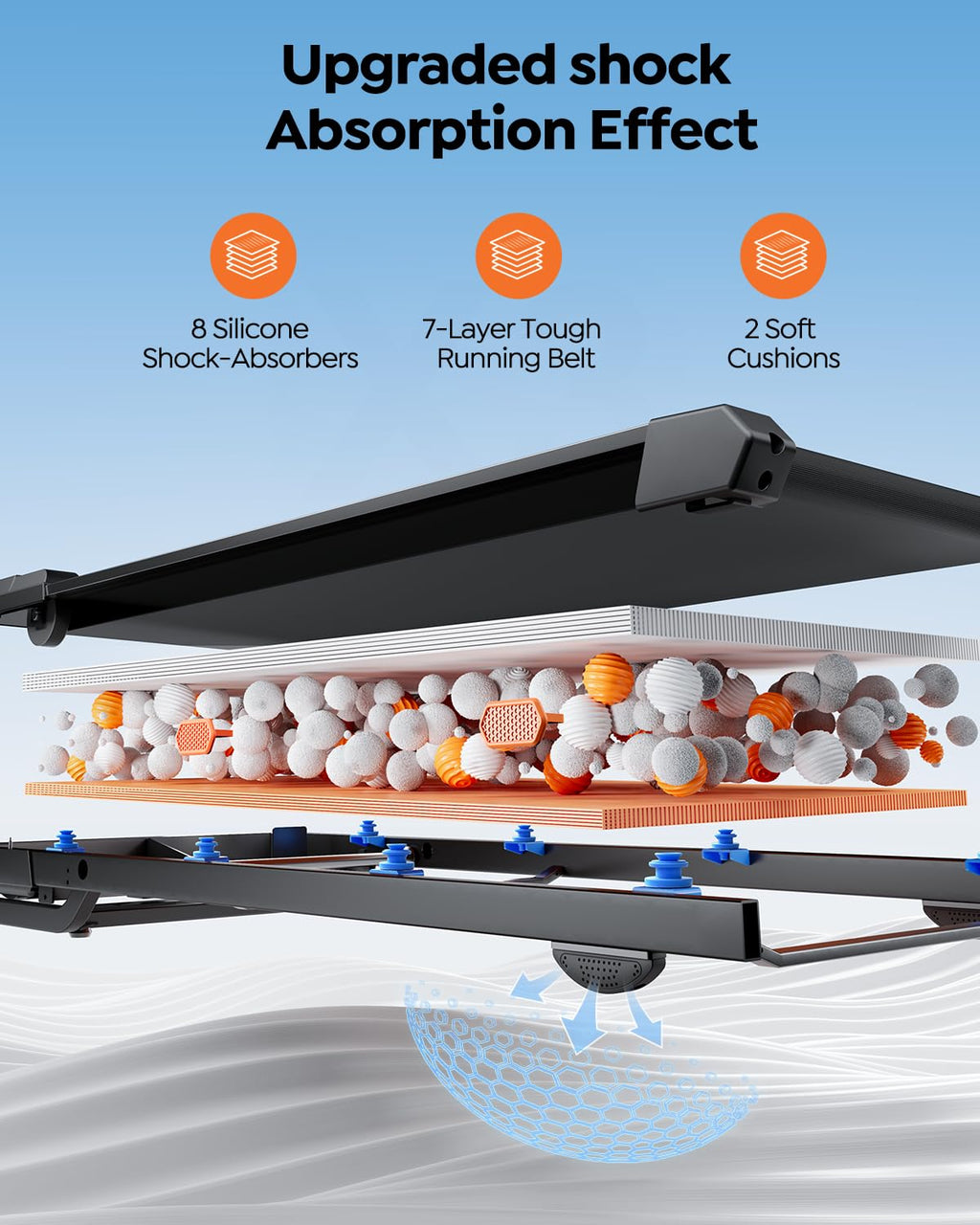Foldable Incline Walking Pad Treadmill