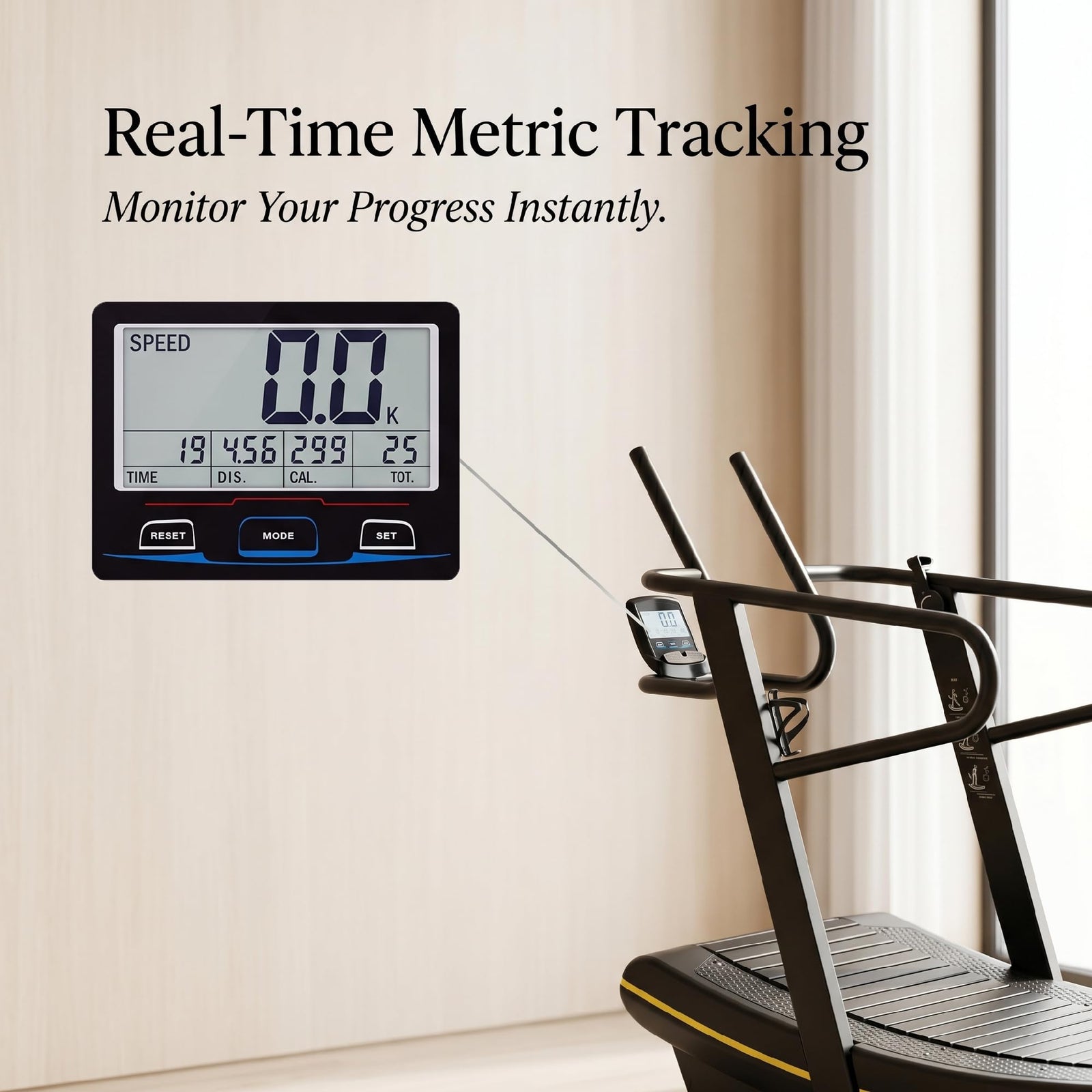 Curved Manual Resistance Treadmill