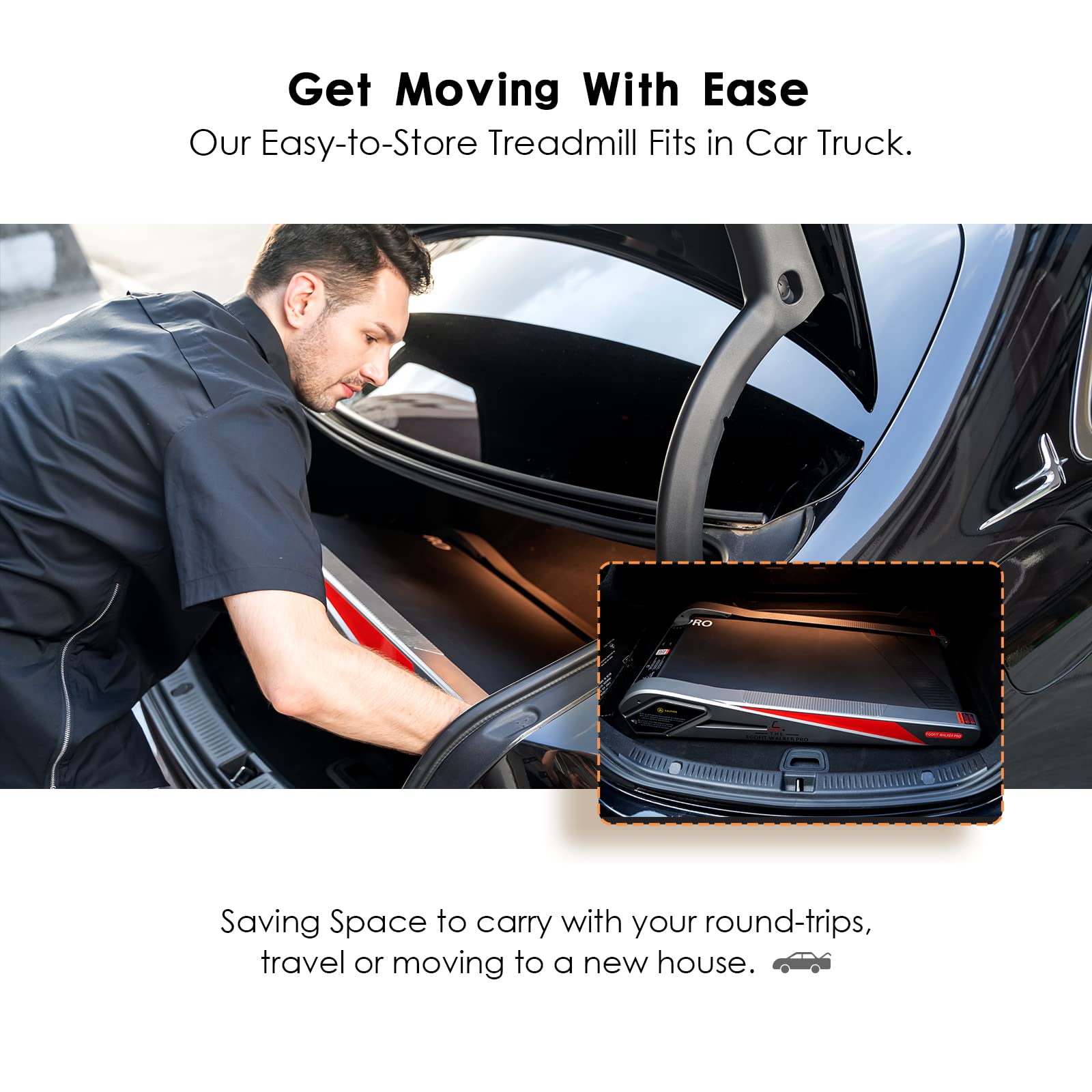 Incline Under Desk Walking Pad