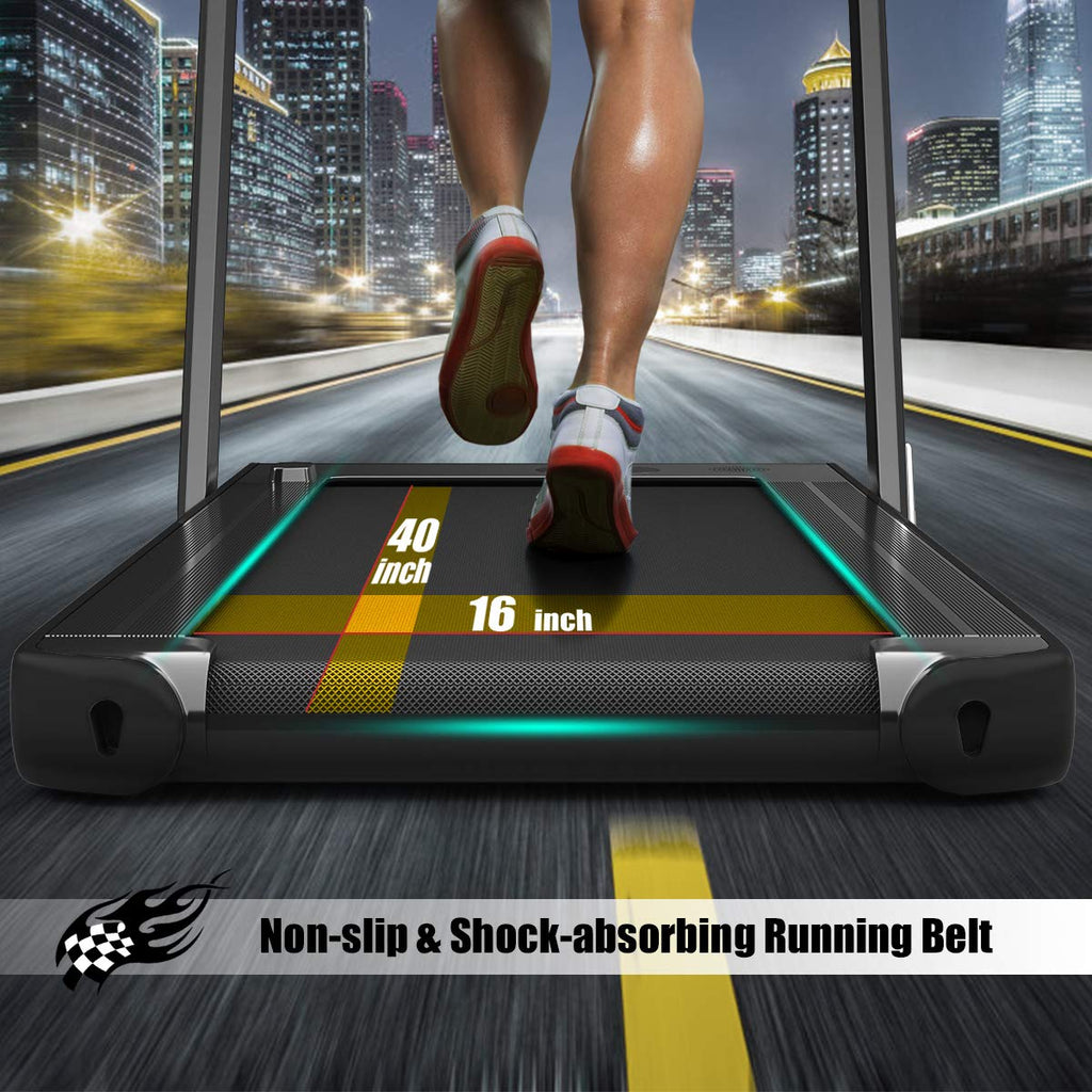 2-in-1 Foldable Walking Pad Treadmill